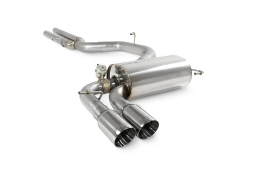 Scorpion Non resonated secondary cat-back system for AUDI RS3 8P