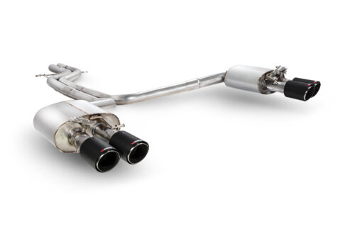 Scorpion Polovični sustav bez rezonatora s elektroničkim ventilima za AUDI S6 C7 / AUDI S7 C7