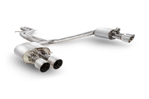Scorpion Non-Res half system with electronic valves for AUDI S6 C7 / AUDI S7 C7