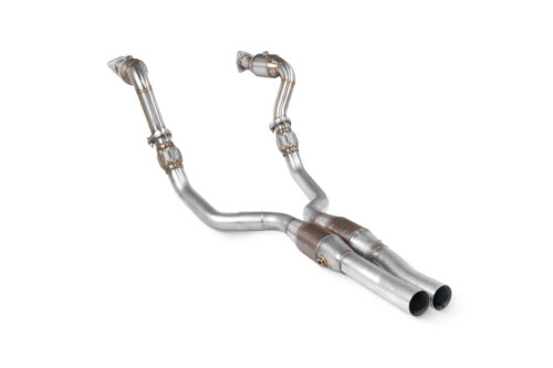 Scorpion Downpipes with Sports Cats in Front Pipes for AUDI S4 B8 / AUDI S5 8T