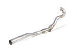 Scorpion downpipe with high-flow sports catalyst for AUDI S1