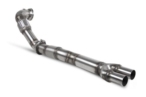 Scorpion downpipe with high-flow sports catalyst for AUDI TT RS MK2 / AUDI RS3 8P