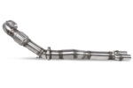 Scorpion downpipe with high-flow sports catalyst for AUDI TT RS MK2 / AUDI RS3 8P
