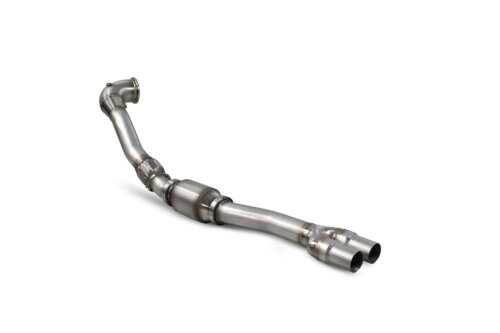 Scorpion downpipe with high-flow sports catalyst for AUDI RS3 8V / AUDI TT RS MK3