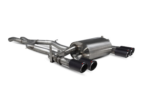 Scorpion Non-res cat-back system with electronic valves for BMW M3 F80 / BMW M4 F82 / BMW M4 F83