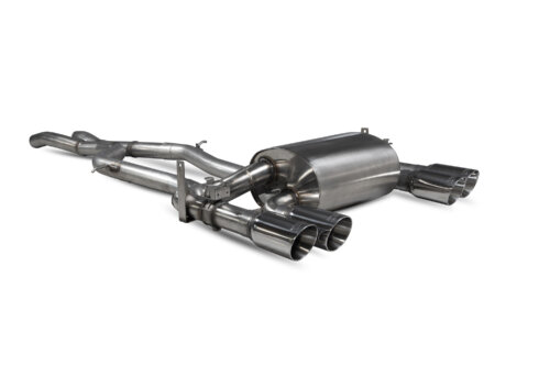 Scorpion Cat-back ispušni sustav bez rezonatora s elektroničkim ventilima za BMW M3 F80 / BMW M4 F82 / BMW M4 F83