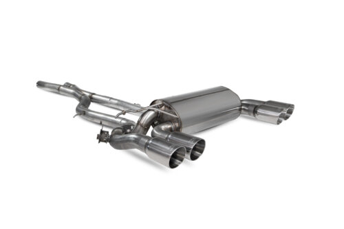 Scorpion GPF-Back system with electronic valves for BMW M2 F87