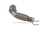 Scorpion downpipe with high-flow sports catalyst for BMW 1 F40