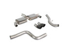 Scorpion non-resonated cat-back exhaust system for FORD FOCUS MK2