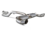 Scorpion non-resonated cat-back exhaust system for FORD FOCUS MK2