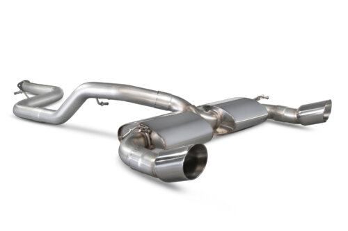 Scorpion non-resonated cat-back exhaust system for FORD FOCUS MK2