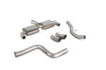 Scorpion non-resonated cat-back exhaust system for FORD FOCUS MK2