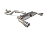 Scorpion 76mm/3 Non-resonated cat-back system for FORD FOCUS MK2