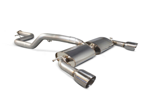 Scorpion 76mm/3 Non-resonated cat-back system for FORD FOCUS MK2