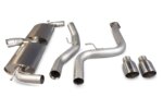 Scorpion 76mm/3 Non-resonated cat-back system for FORD FOCUS MK2