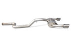 Scorpion 76mm/3 Non-resonated cat-back system for FORD FOCUS MK2