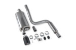 Scorpion resonated cat-back exhaust system for FORD FIESTA