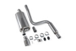 Scorpion resonated cat-back exhaust system for FORD FIESTA