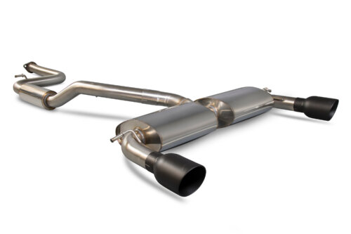 Scorpion 63.5mm/2.5 Resonated cat-back system for FORD FOCUS MK2