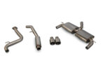 Scorpion 63.5mm/2.5 Resonated cat-back system for FORD FOCUS MK2