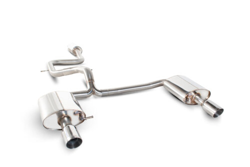 Scorpion resonated cat-back exhaust system for FORD MONDEO