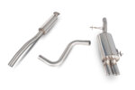Scorpion 63.5mm/2.5 Cat-back ispušni sustav s rezonatorom za FORD FIESTA ST