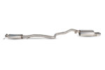Scorpion 76mm/3 Resonated cat-back system for FORD FIESTA ST