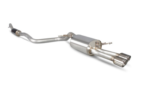 Scorpion resonated cat-back exhaust system for FORD FIESTA