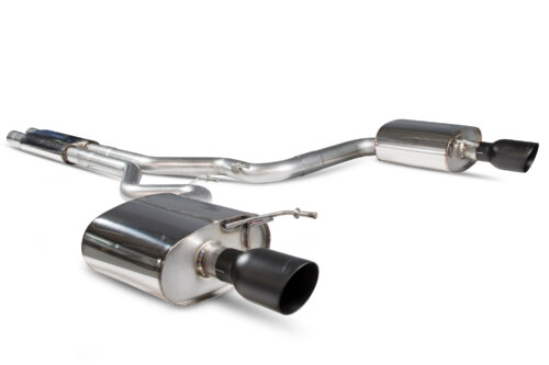 Scorpion resonated cat-back exhaust system for FORD MUSTANG