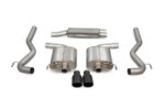 Scorpion resonated cat-back exhaust system for FORD MUSTANG