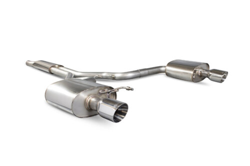 Scorpion resonated cat-back exhaust system for FORD MUSTANG