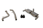 Scorpion 63.5mm/2.5 Cat-back ispušni sustav bez rezonatora za FORD FOCUS MK2