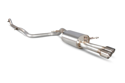 Scorpion non-resonated cat-back exhaust system for FORD FIESTA