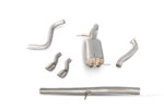 Scorpion non-resonated cat-back exhaust system for FORD FIESTA