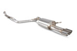 Scorpion non-resonated cat-back exhaust system for FORD FIESTA