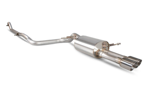 Scorpion non-resonated cat-back exhaust system for FORD FIESTA