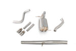 Scorpion non-resonated cat-back exhaust system for FORD FIESTA