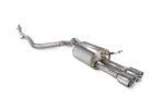 Scorpion non-resonated cat-back exhaust system for FORD FIESTA