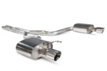 Scorpion non-resonated cat-back exhaust system for FORD MUSTANG
