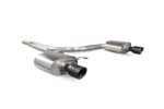 Scorpion non-resonated cat-back exhaust system for FORD MUSTANG