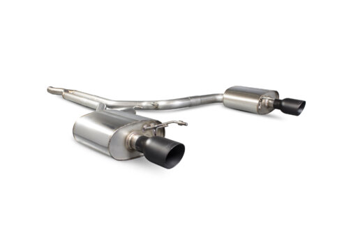 Scorpion non-resonated cat-back exhaust system for FORD MUSTANG