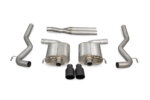 Scorpion non-resonated cat-back exhaust system for FORD MUSTANG