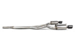 Scorpion non-resonated cat-back exhaust system for FORD MUSTANG