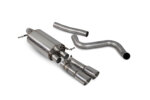 Scorpion GPF-back system with electronic valve for FORD FIESTA MK8