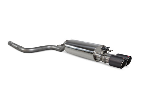 Scorpion GPF-back system with electronic valve for FORD FIESTA MK8