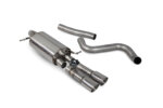 Scorpion GPF-back system with electronic valve for FORD FIESTA MK8.5