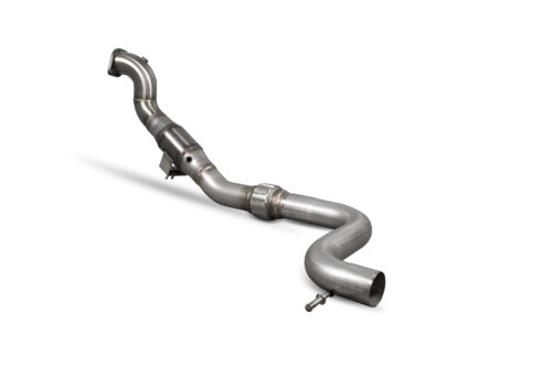 Scorpion downpipe with high-flow sports catalyst for FORD MUSTANG