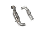 Scorpion downpipe with high-flow sports catalyst for FORD FIESTA