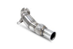 Scorpion downpipe with high-flow sports catalyst for FORD FIESTA MK8 / FORD PUMA MK2