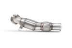 Scorpion downpipe with high-flow sports catalyst for FORD FIESTA MK8 / FORD PUMA MK2